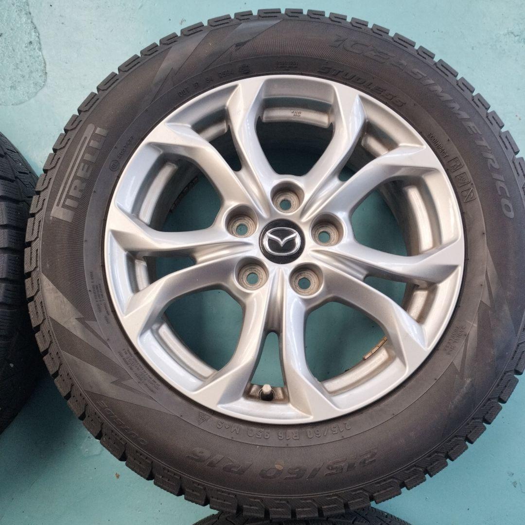 マツダ CX-3 純正アルミホイール16インチ 16×6.5J+50 4本