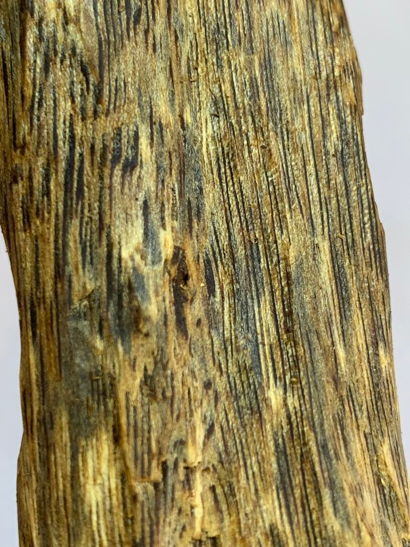 極上緑油伽羅 沈香原木 香木 重さ:131.8g (高ランク本物証明)