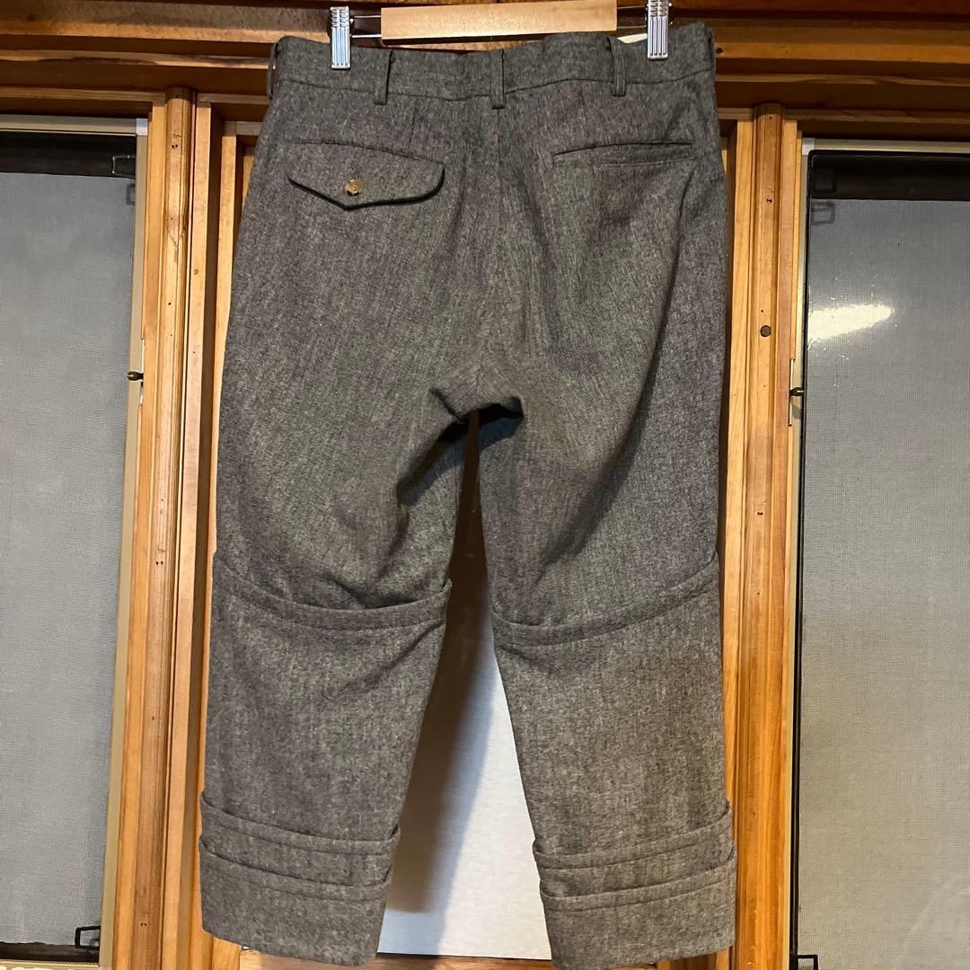 コムデギャルソンオムプリュス ウール 甲冑 パンツ XS