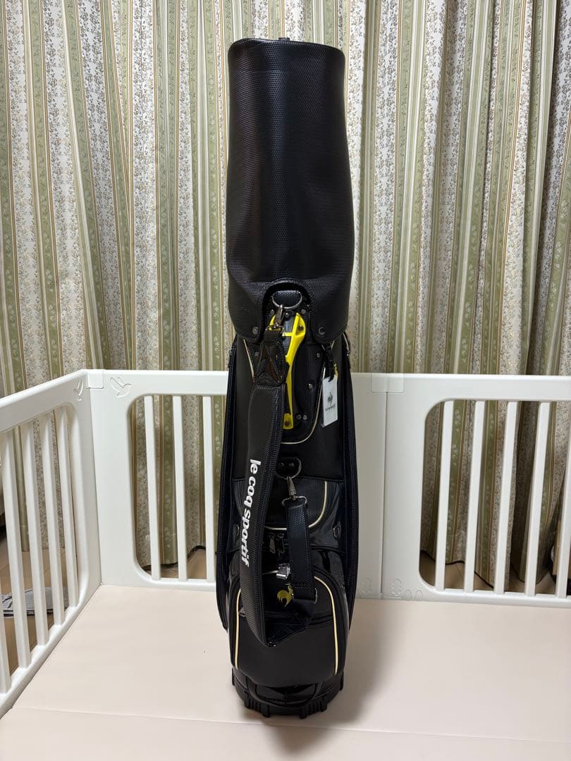 ルコックキャディバッグ9.5型　シャフトプロテクター9本付き