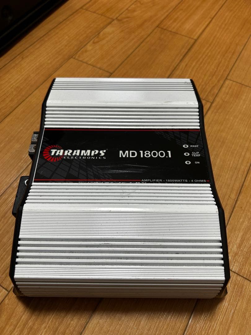 Taramps MD 1800.1 4オーム 1800w 1チャンネル アンプ