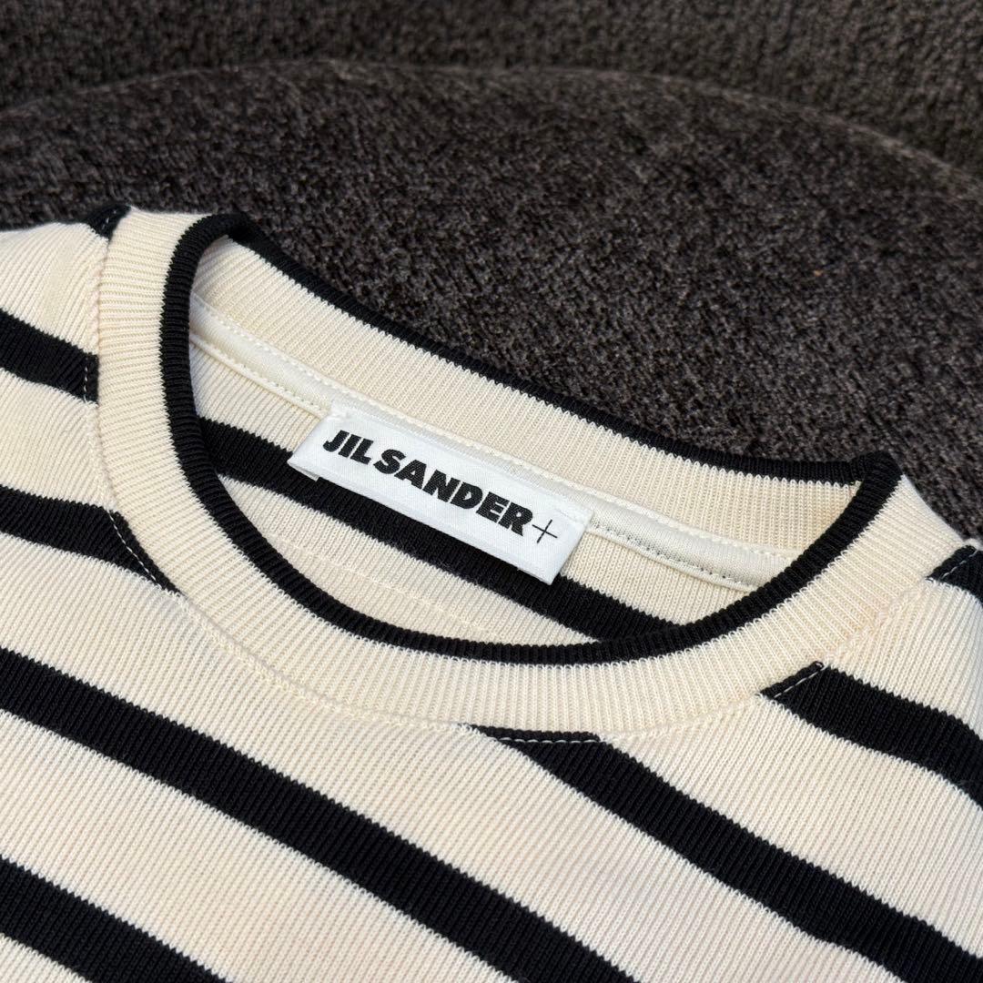 【新品未使用】JIL SANDER ボーダーTシャツ コットン XSサイズ
