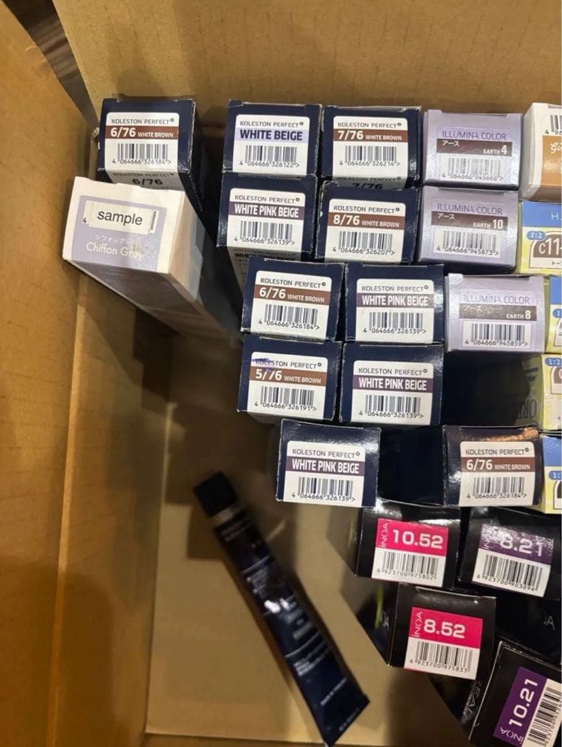 カラーリング剤 セット　70本