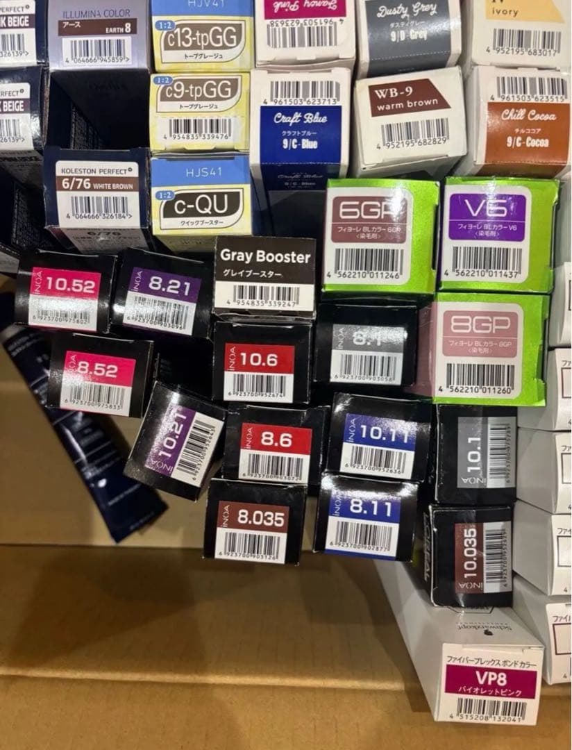 カラーリング剤 セット　70本