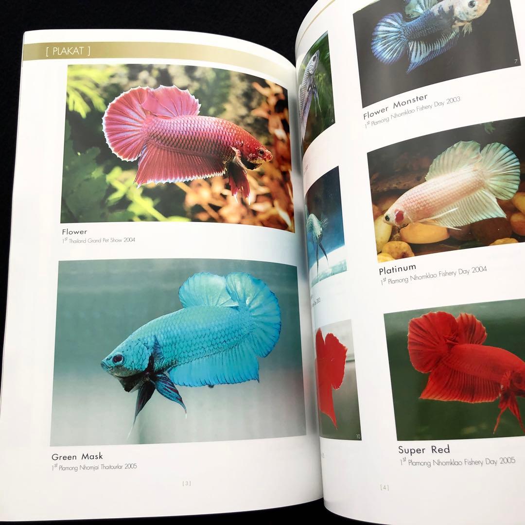 淡水熱帯魚 ベタ 写真集「AMAZING THAI BETTA」ショーベタ