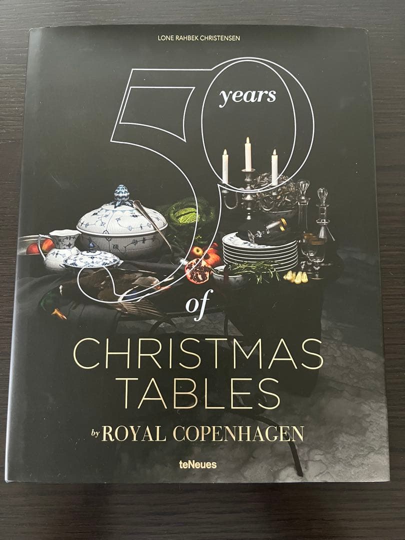 洋書 50years ofChristmasTables