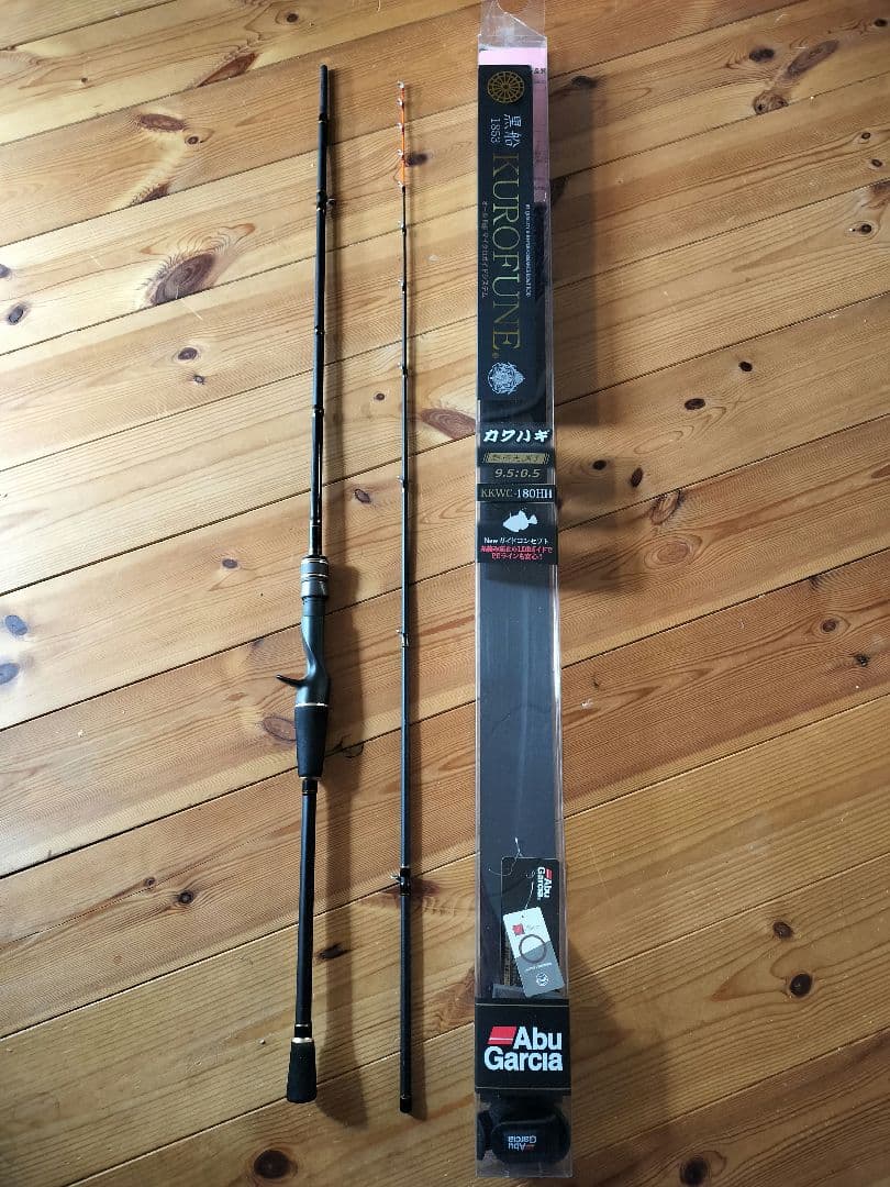 アブガルシア 黒船カワハギロッド　KKWC-180HH 9.5:0.5調子