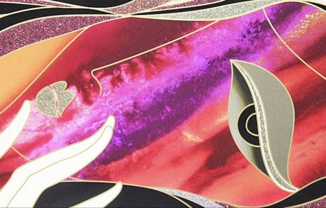 【真作】マーティロ・マヌキアン『情熱の幻』シルクスクリーン