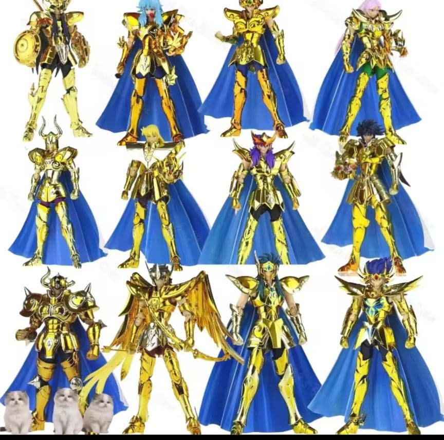 聖闘士聖衣神話EXサイズ黄金聖闘士13体 ＆ パンドラボックス ＆ 教皇アーレス