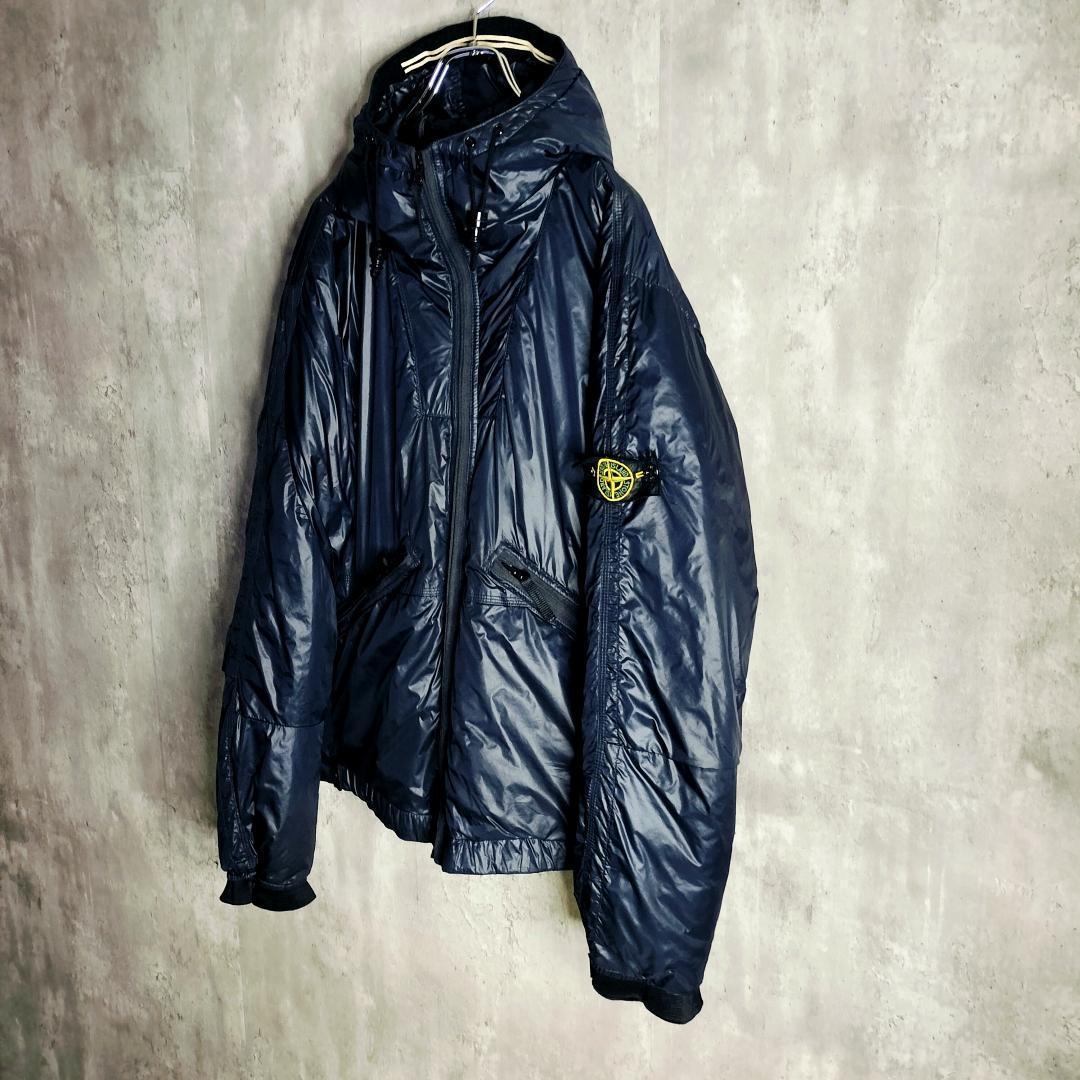 08AW・ハーヴェイ★ストーンアイランド メッシュバッジ グースダウンジャケット