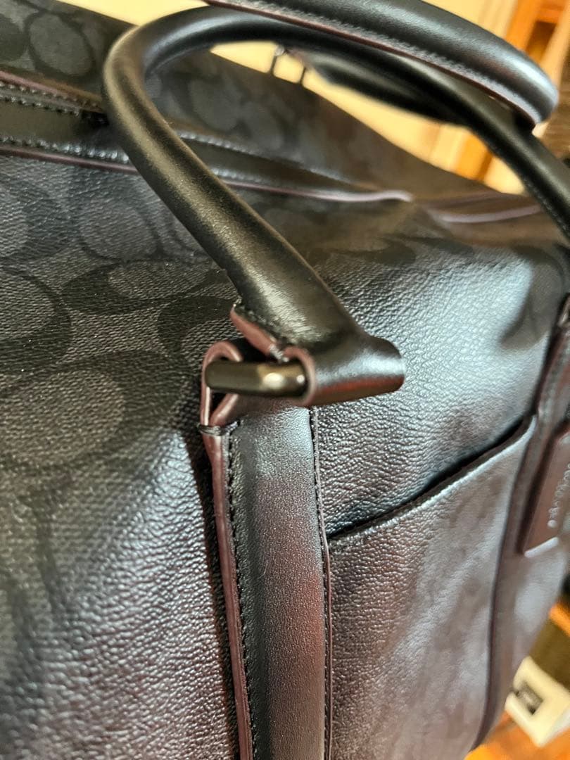 コーチ　トレッカー バッグ シグネチャー キャンバス