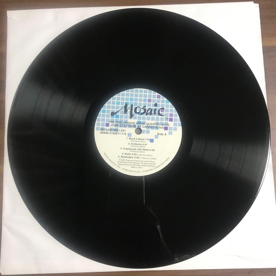 THELONIUS MONK QUARTET 200g LPレコード