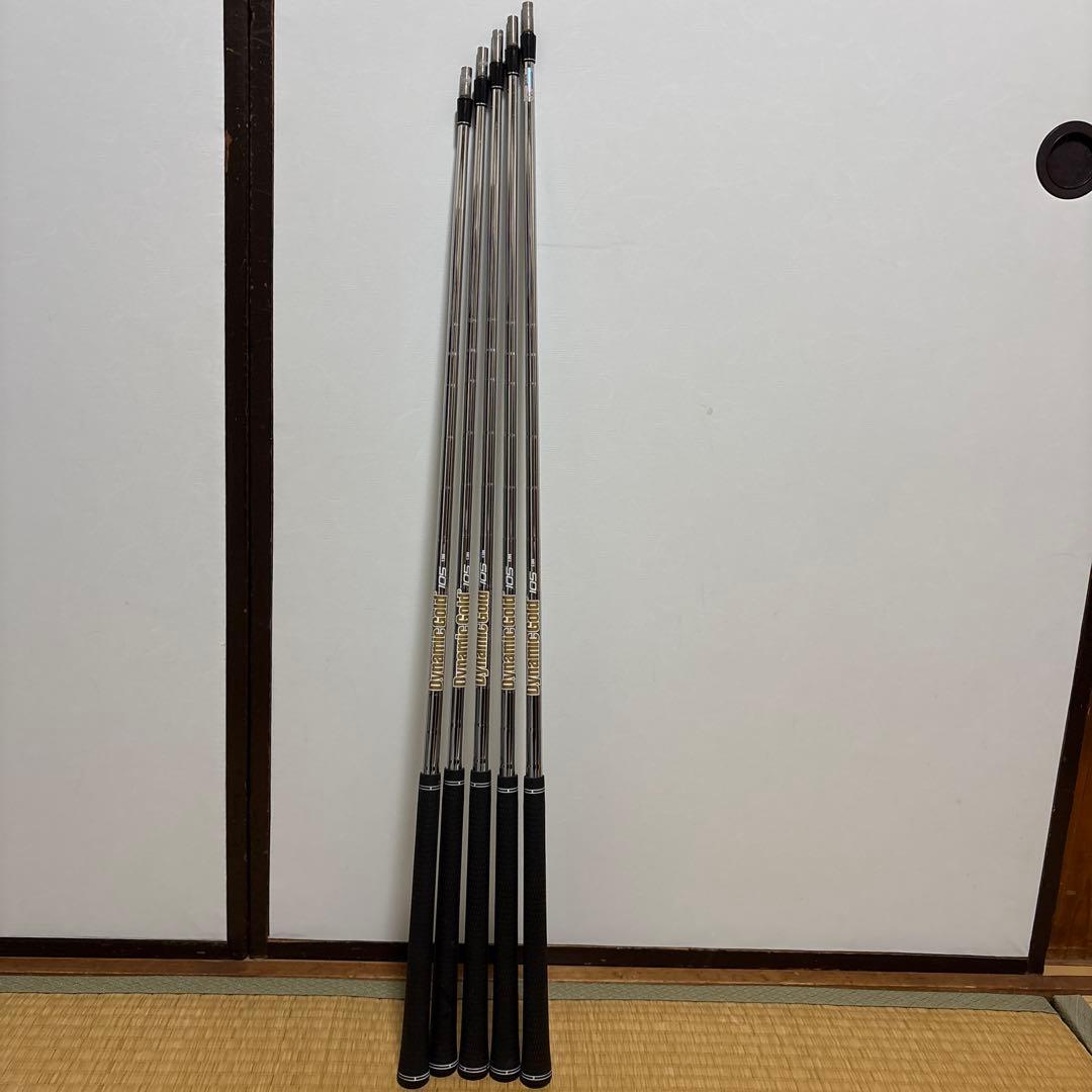 ダイナミックゴールド 105 S200 Golf Pride #6〜#P