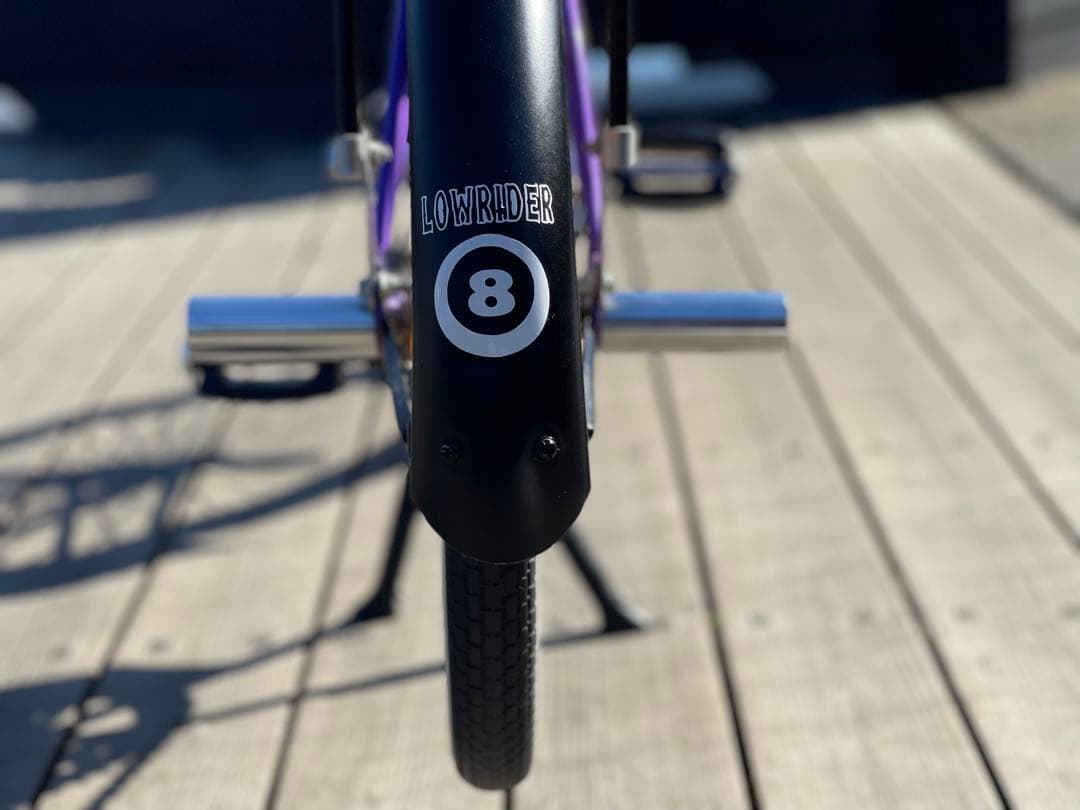 20インチ ローチャリ ローライダー lowrider 紫 ムラサキ ビークル