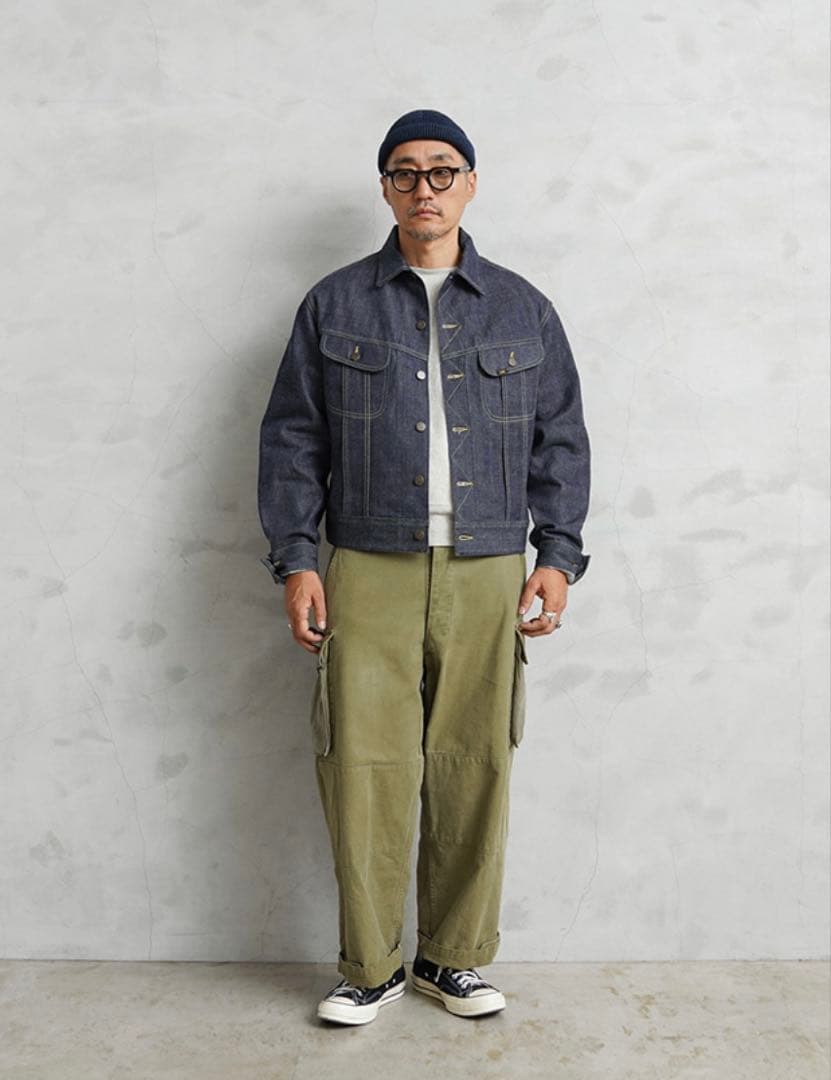 美品 濃紺 Lee ARCHIVES 1948s 101J ビッグサイズ48