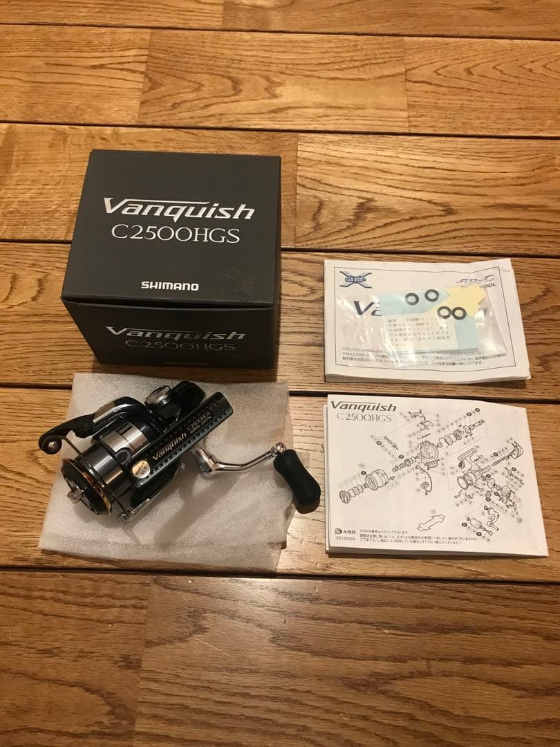 超美品 付属品完備 OH後未使用 シマノ 12ヴァンキッシュC2500HGS ①