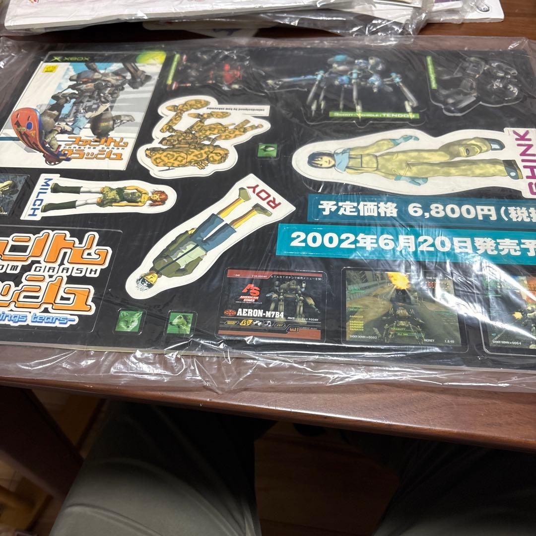 x box ファントム　クラッシュ　店頭　販促　ポップ　非売品　 カットアウト