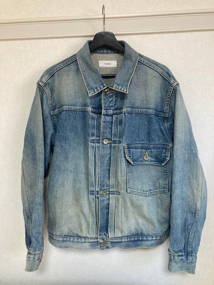 marka 13.5ozセルビッチデニム / NEW タイプ1 ジャケット