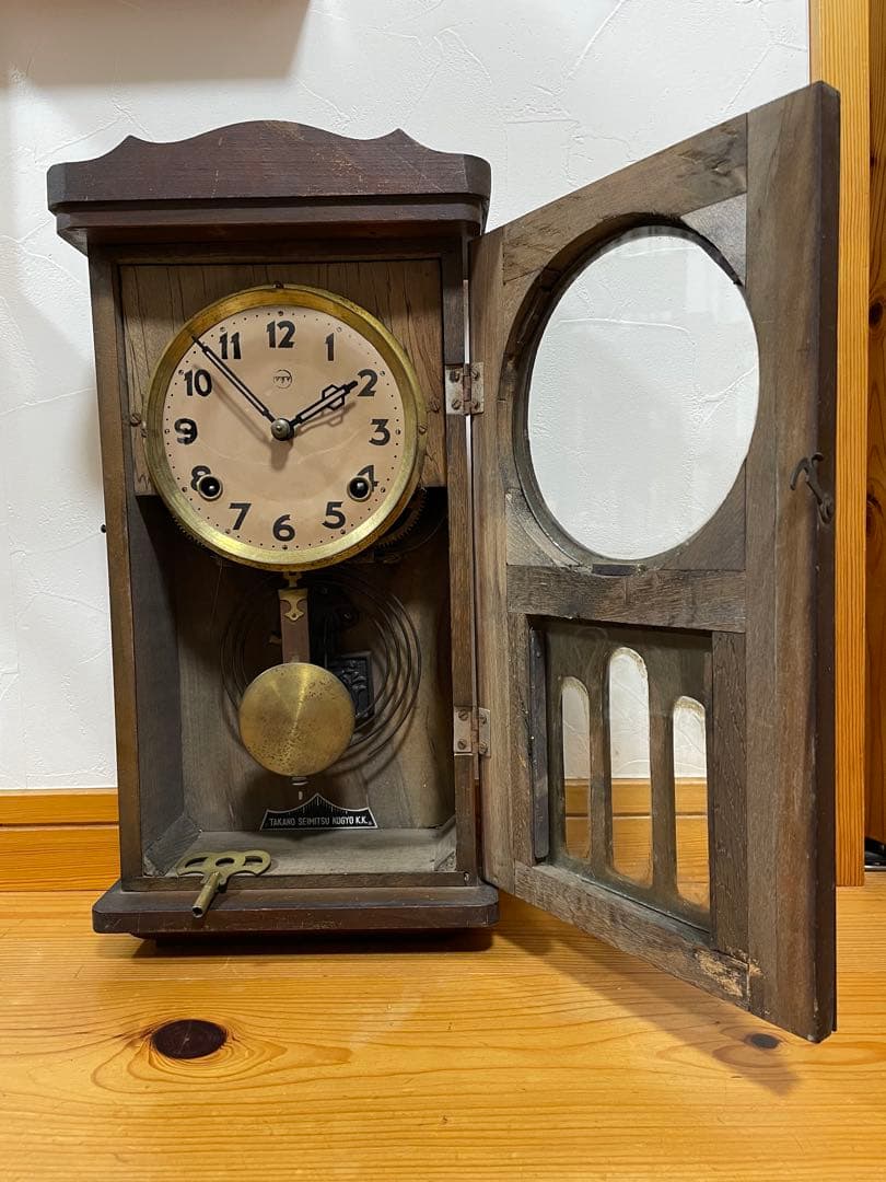 木製振り子掛け時計 エコメルカリ便お願い致します