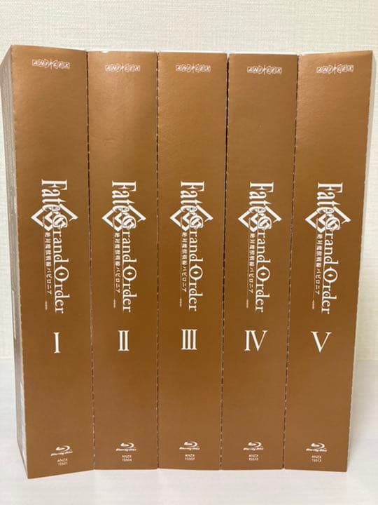 Fate/Grand Order FGO バビロニア　1〜5巻　全巻　ブルーレイ