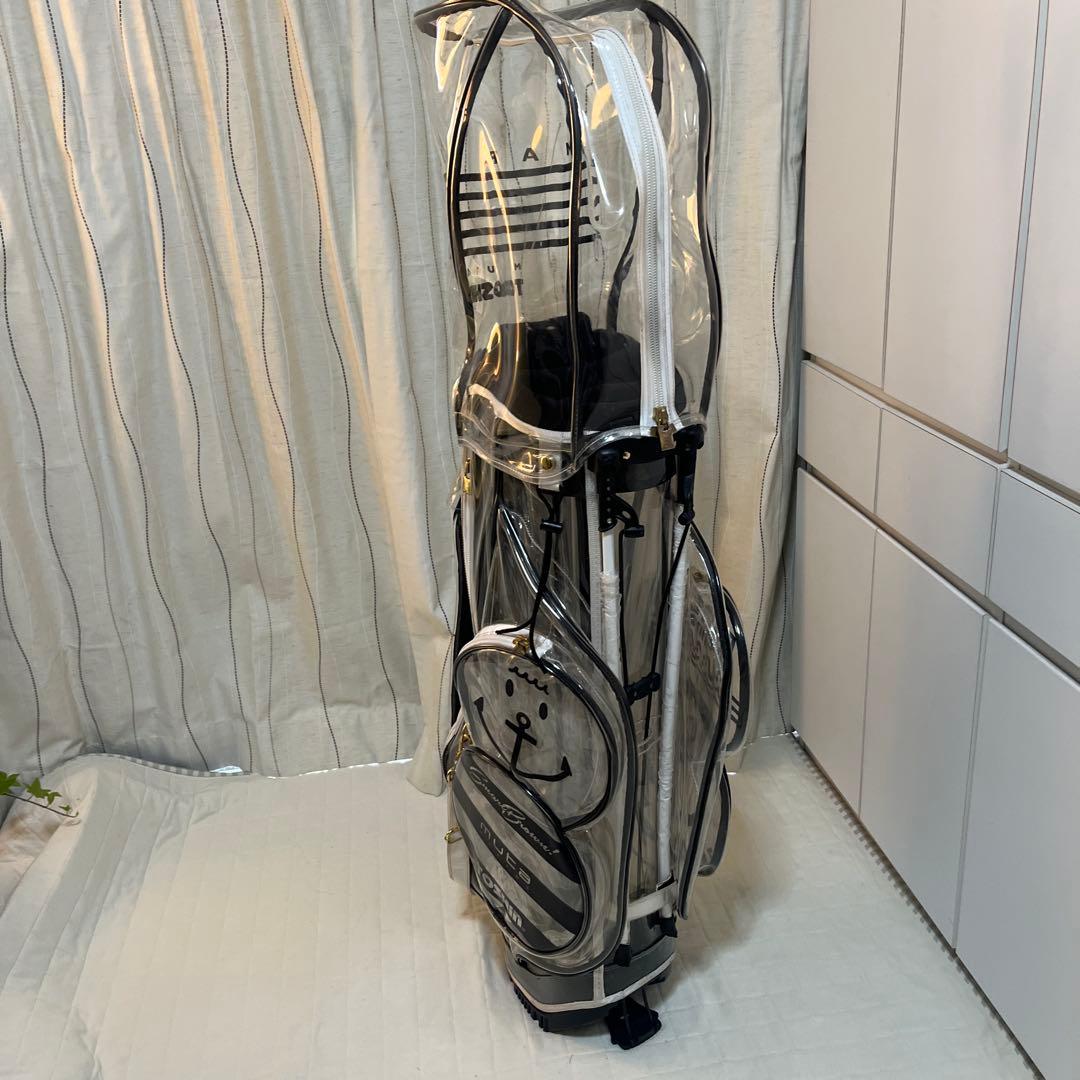 TOSHI MYT2 ゴルフバッグ・キャディバッグ クリア/ブラック