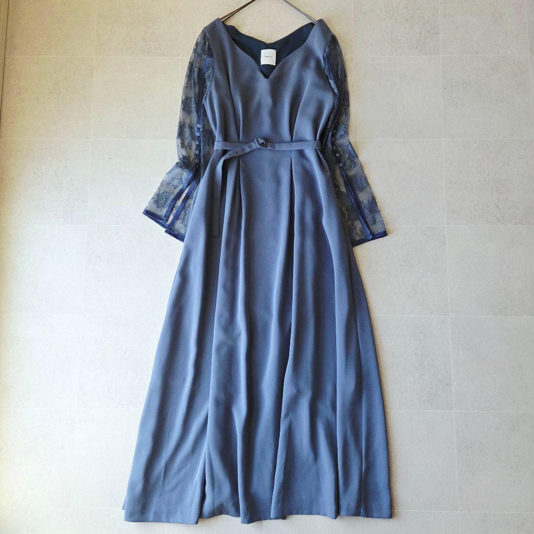 スーツ・フォーマル・ドレス Ameri VINTAGE LACE SLEEVE REFINED DRESS