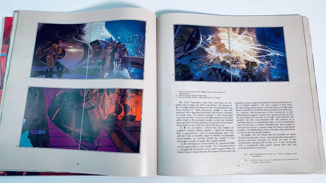 シド・ミード『Sentinel』◆超激レア1979年！