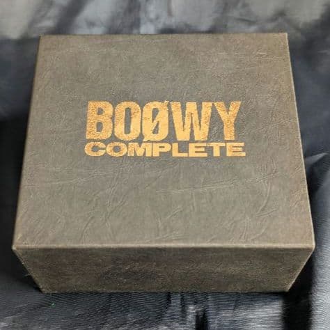 初回限定版 BOØWY COMPLETE CDボックスセット