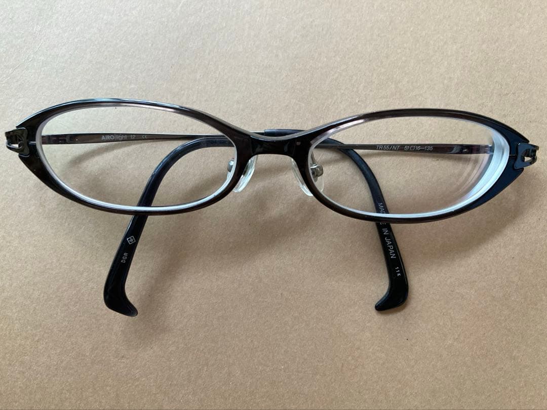 Paris mlki Airo light 12 メガネ(度数付き)