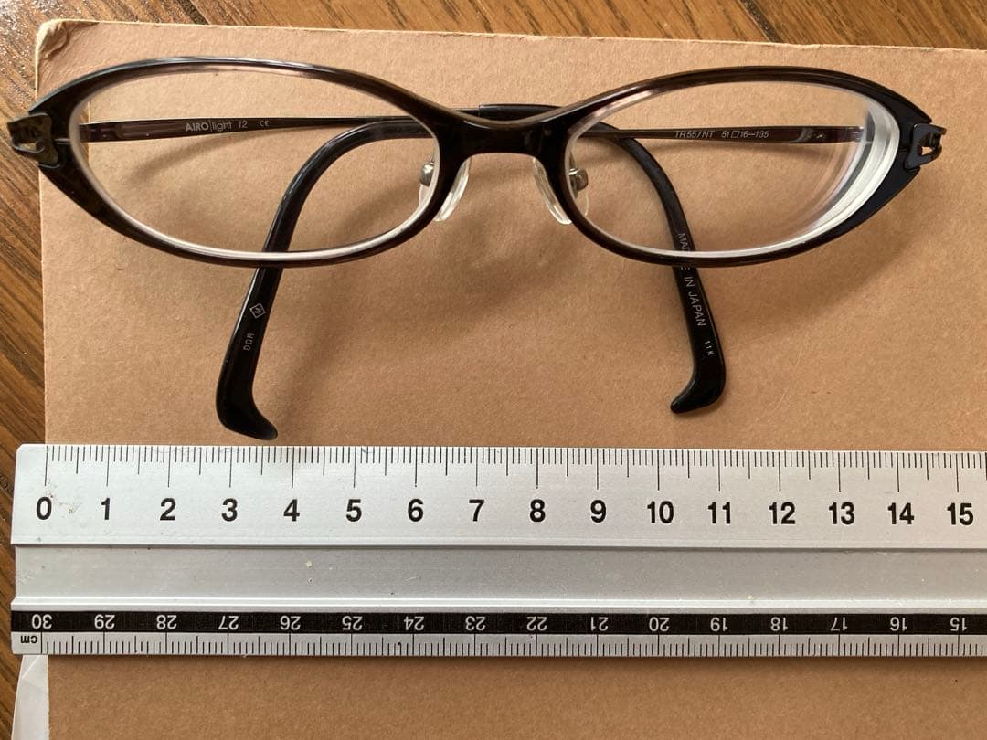 Paris mlki Airo light 12 メガネ(度数付き)