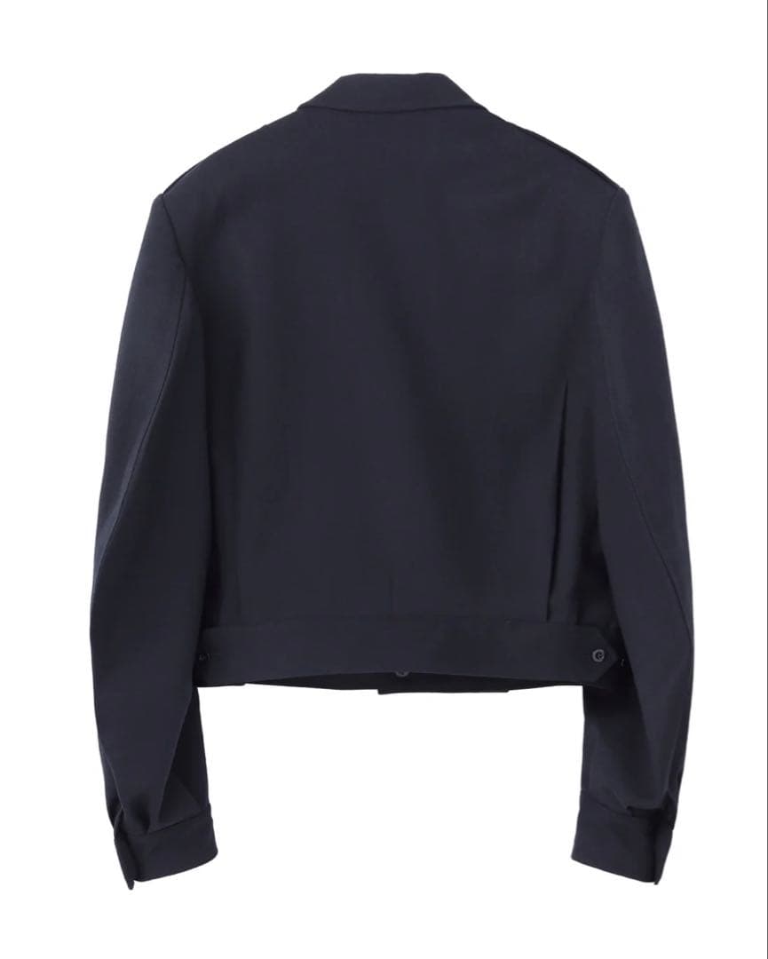 サリバンWOOL BARATHEA MASSIVE ROUNDED JACKET