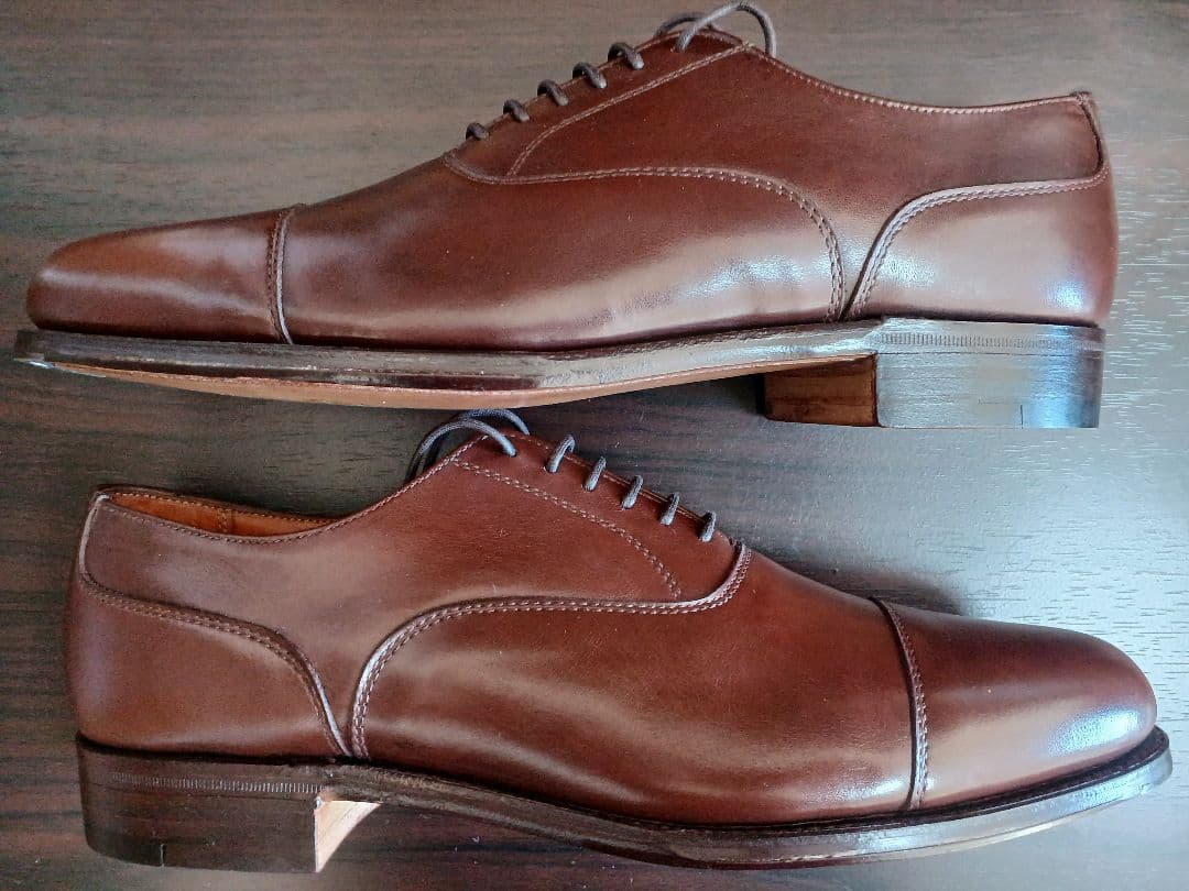 未使用 GRENSON グレンソン フットマスター 茶色 25.5cm 7/M