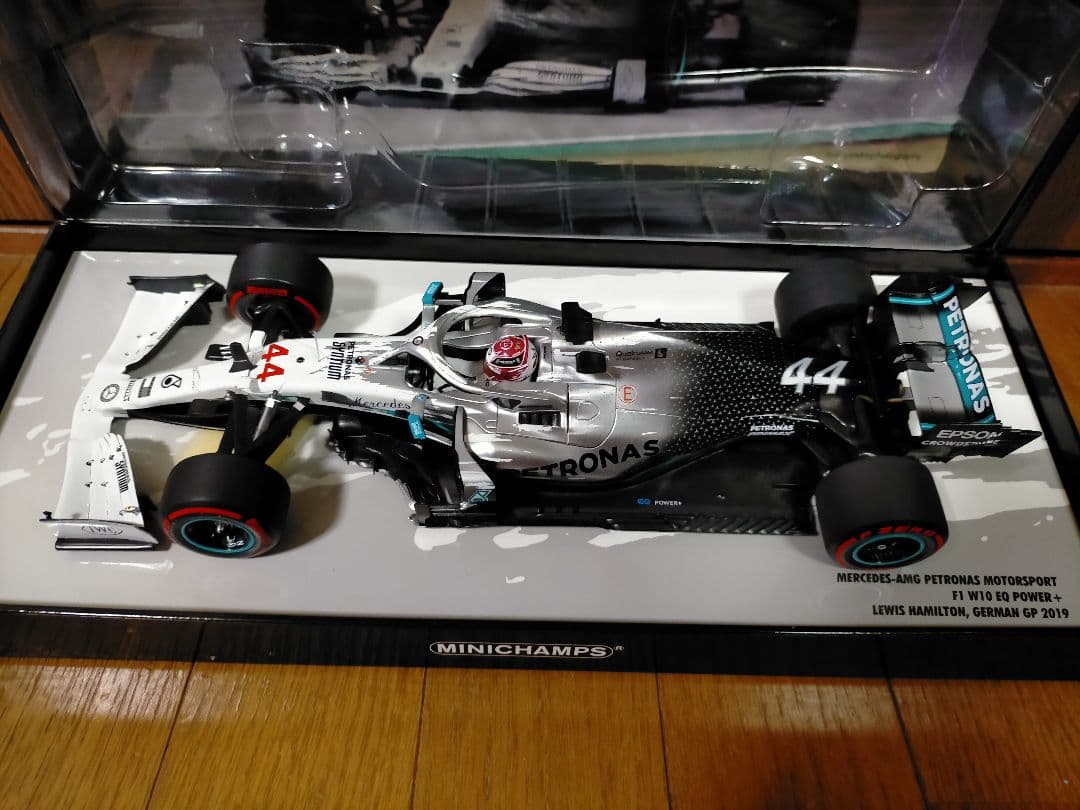 PMA 1/18 メルセデス F1 W10 ハミルトン 44 2019 ドイツ