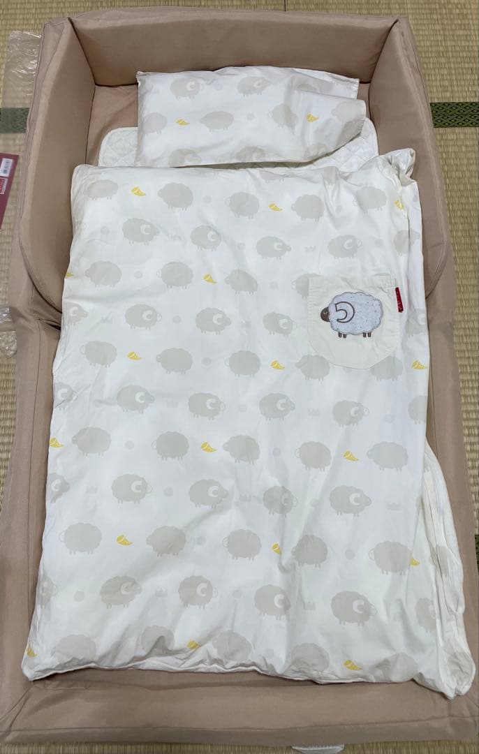 ファルスカ　コンパクトベッド　フィットLサイズ　ベージュ