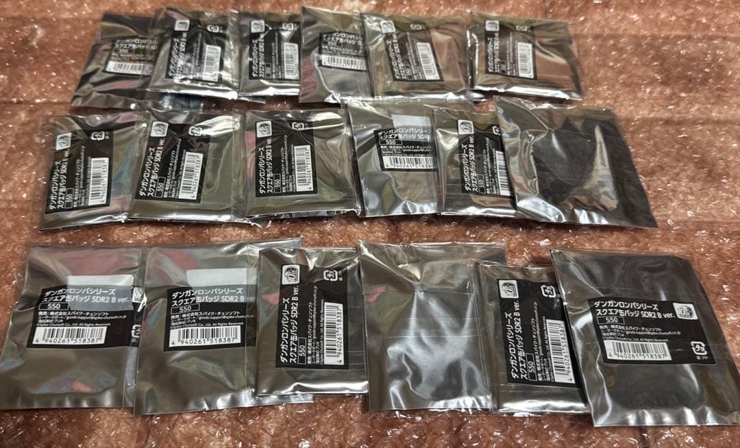 【18点】ダンガンロンパ　10th スクエア缶バッジ　 澪田唯吹