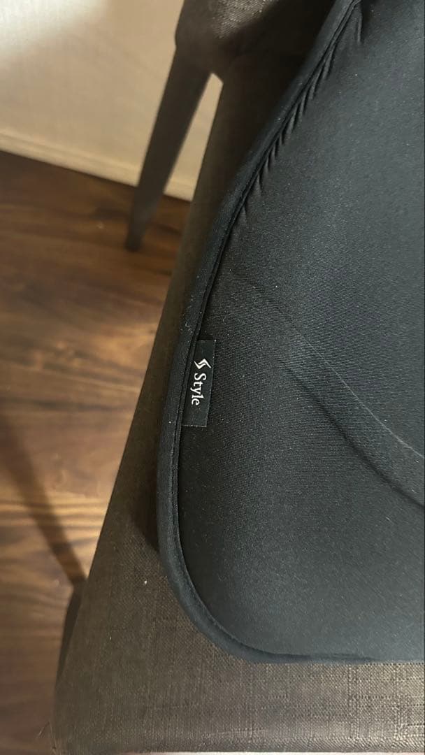 S Style 骨盤・姿勢矯正クッション ブラック【美品送料込匿名便】