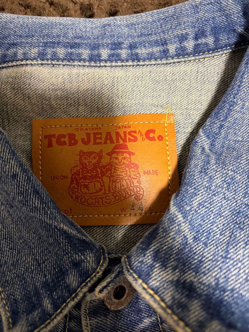 ジャケット・アウター TCB Jeans Vintage Washed S40's Jacket 44