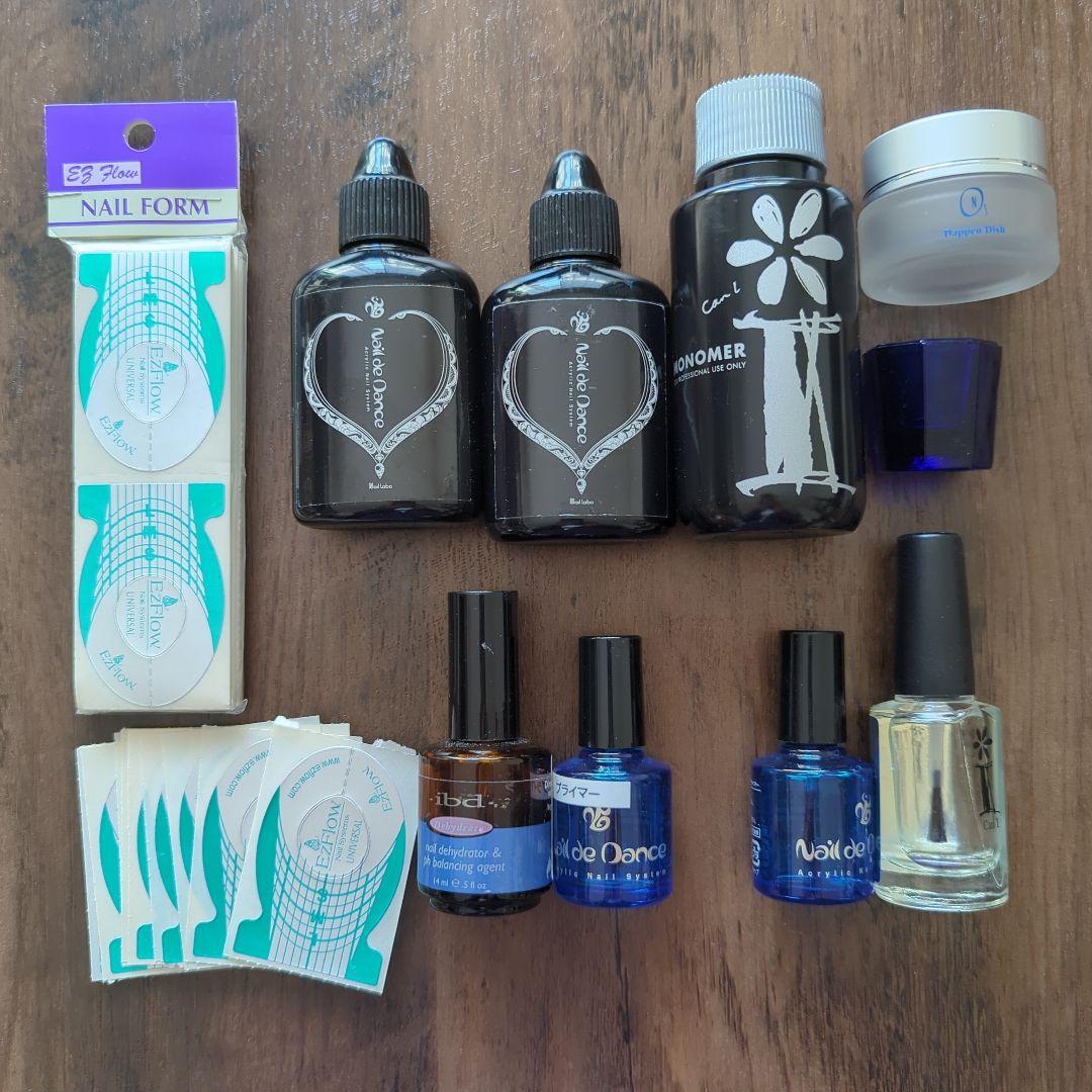 スカルプチュア　アクリルネイル用品　まとめ売り