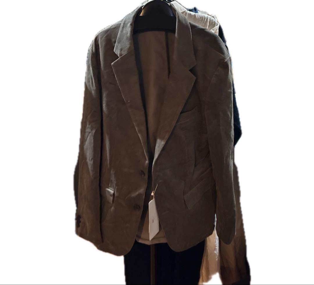 ナノユニバース　コットンコーデュロイストレッチセットアップ