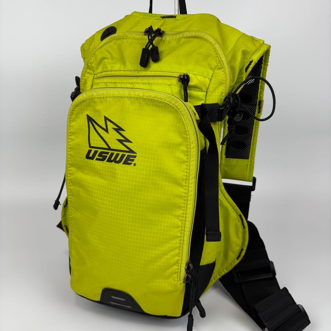 美品✨USWE AIR BORNE9 サイクルバッグ リュック 超軽量 イエロー