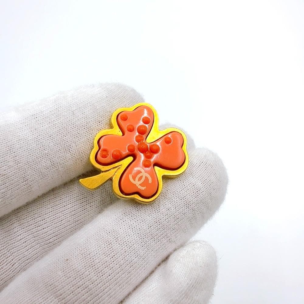 ◇シャネル◇03P/クローバー/ブローチ/ブランド