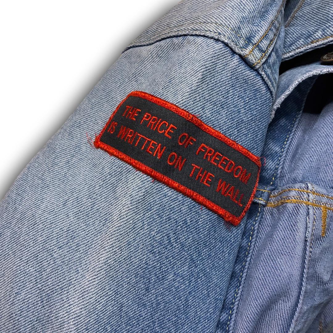 Levi’s デニムジャケット US ARMY ワッペン カスタムパッチ XL