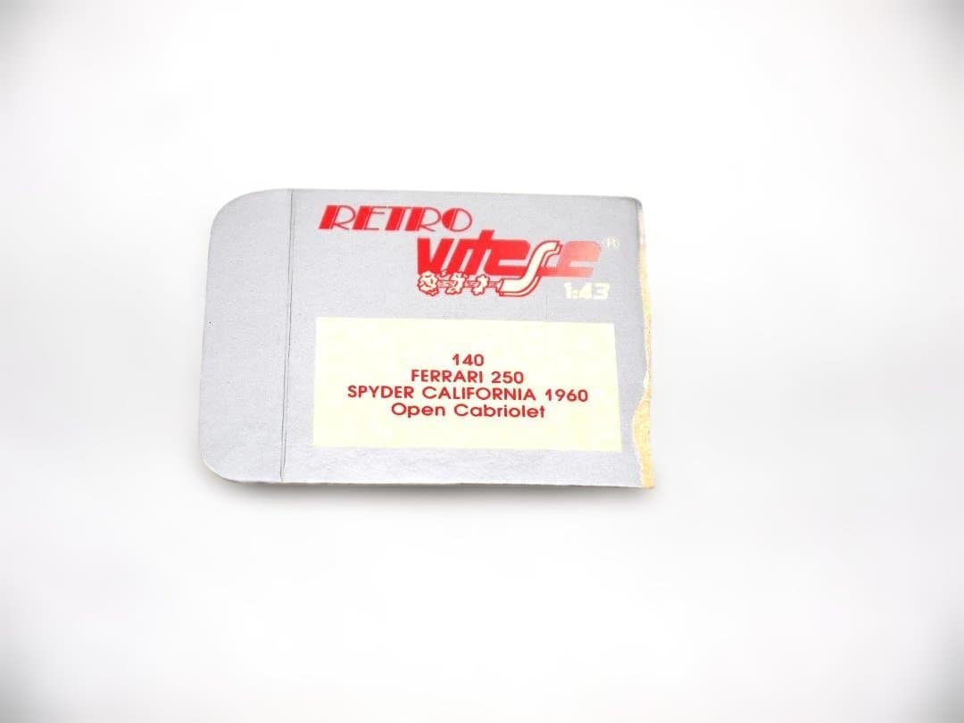 ミニカー 1/43RetroVITESSE140Ferrari250Spider1960
