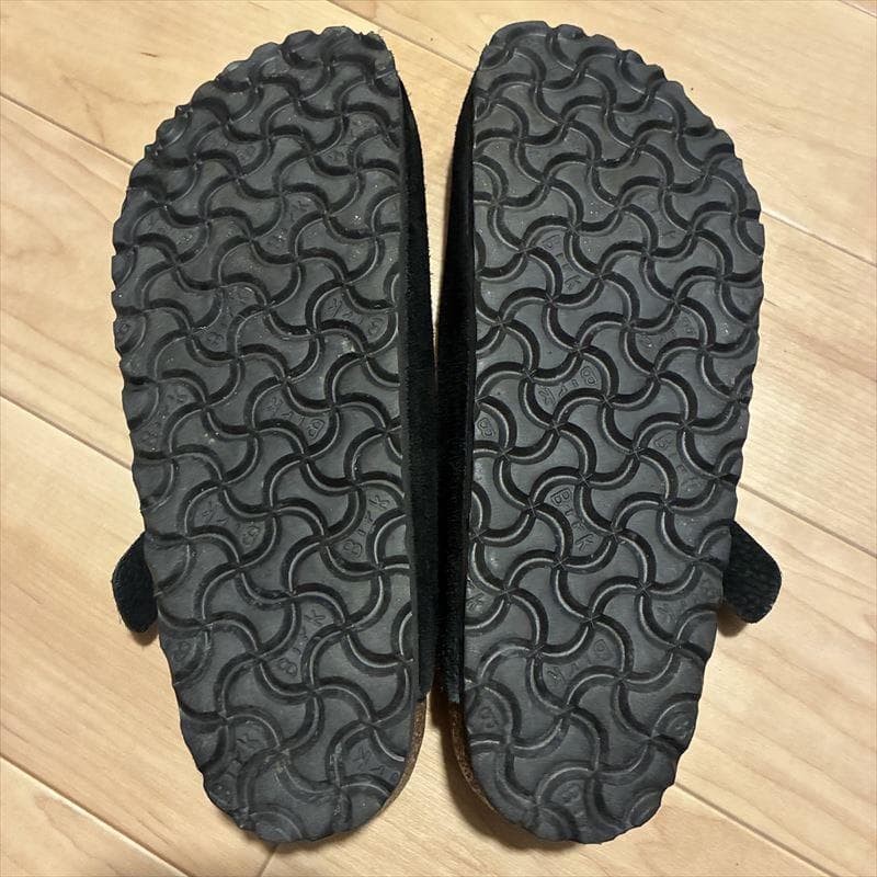 正規品 Birkenstock Boston 40 ブラック スエード 26