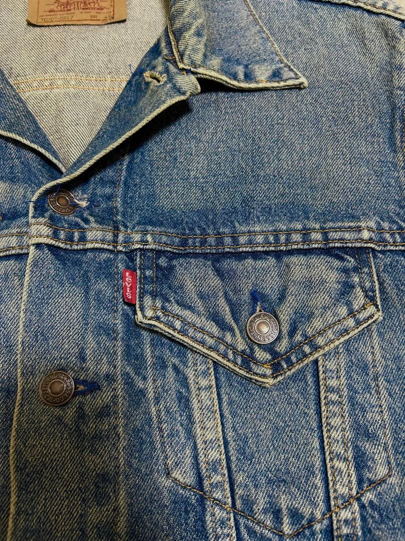 90s Levi's 70505 USA製 40 デニムジャケット 4th