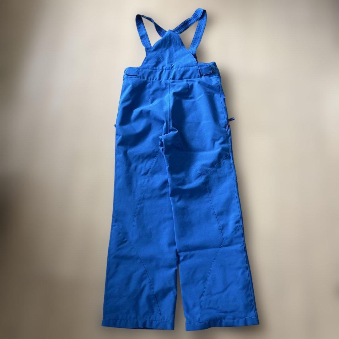 オレンジ/青 スキーウェア 上下セット