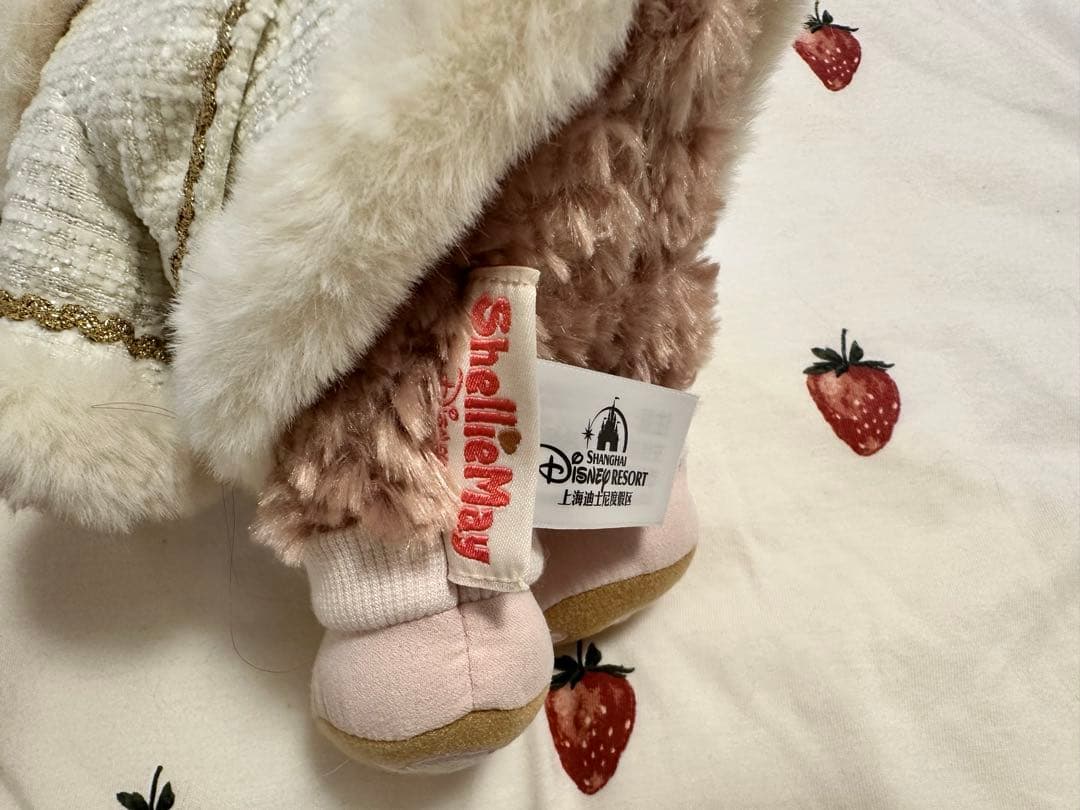 上海ディズニー　ダッフィー　シェリーメイ SSサイズ