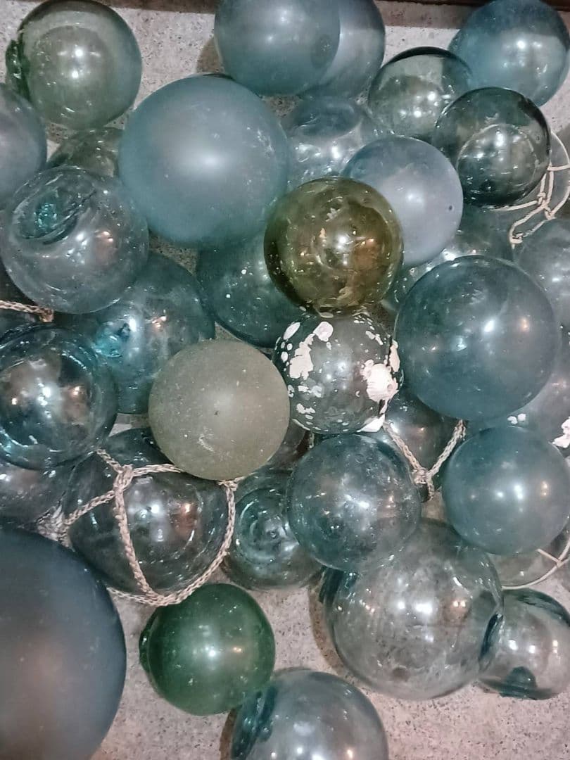 ガラス玉　ガラス浮玉⑤