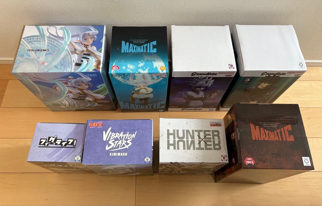 アニメフィギュア８体セット まとめ売り