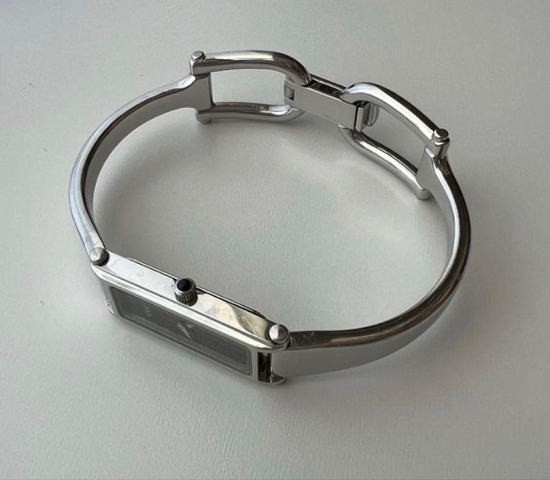 GUCCI 腕時計 シルバー×ブラック1500L